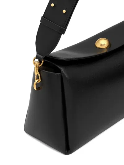 Ami Alexandre Mattiussi Medium Carrousel Magnetic-closure Smooth Leather Bag