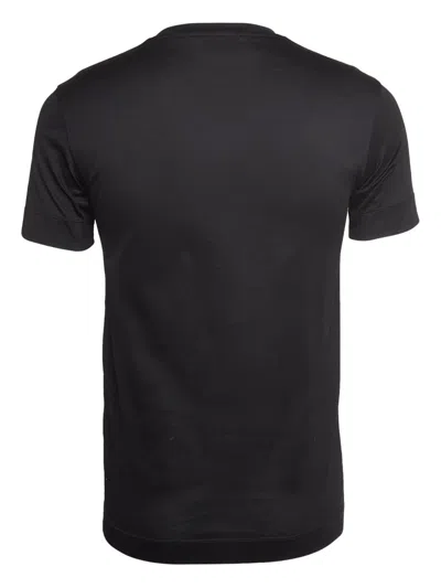 Pre-owned Emporio Armani Logo-print T-shirt In Black