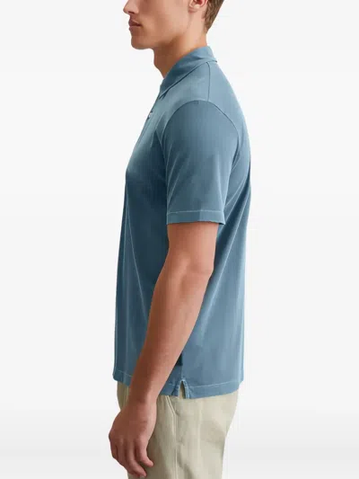 Marc O'polo Cotton Polo Shirt In Blue