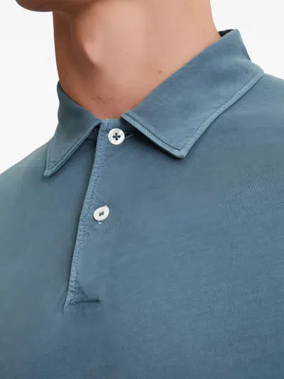 Marc O'polo Cotton Polo Shirt In Blue