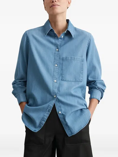 Marc O'polo Denim Button-up Shirt In Blue