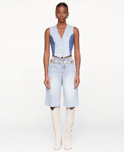 Avec Les Filles Women's Colorblocked Vest