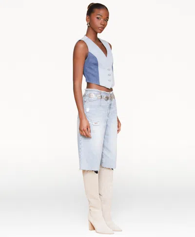 Avec Les Filles Women's Colorblocked Vest