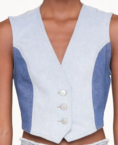 Avec Les Filles Women's Colorblocked Vest