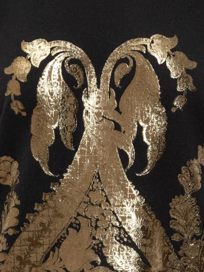 Etro Sweater Lamina Gold