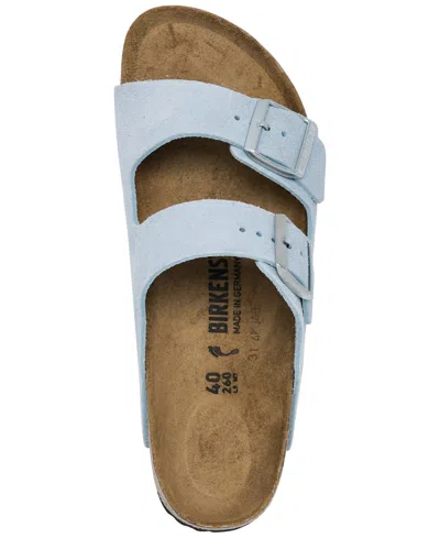 Birkenstock Women's Arizona Suede Leather Sandals From Finish Line