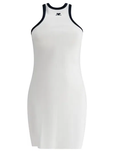Courrèges Dresses White In White