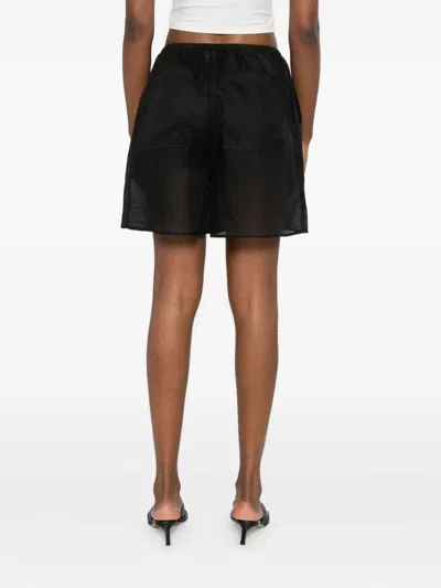 Totême Elasticated Ramie Shorts