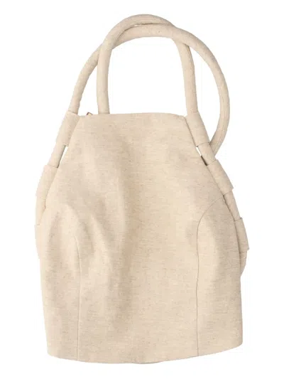 Cult Gaia Themis Rope-detail Tank Top In Nude