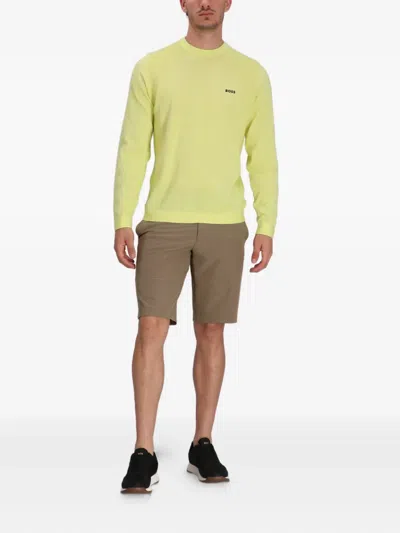 Hugo Boss Sweater Boss Men Color Green