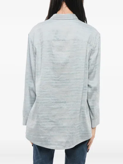Giorgio Armani Asymmetric Printed Blouse