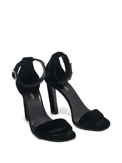 Pre-owned Saint Laurent 110mm Grace Heeled Sandals