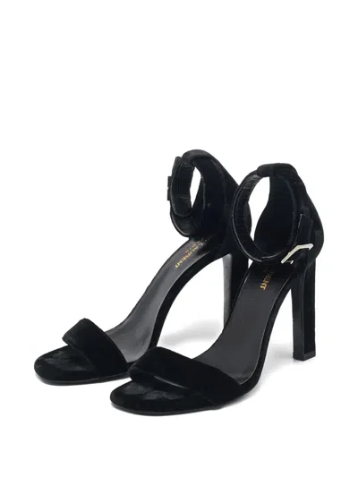 Pre-owned Saint Laurent 110mm Grace Heeled Sandals