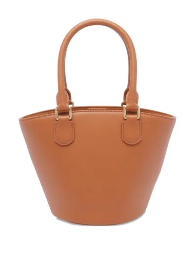 Self-portrait Small Leather Bucket Bag