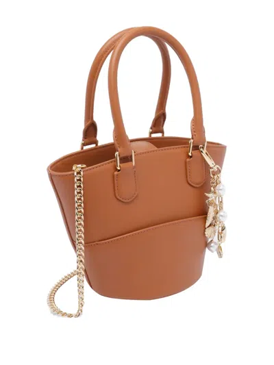 Self-portrait Small Leather Bucket Bag