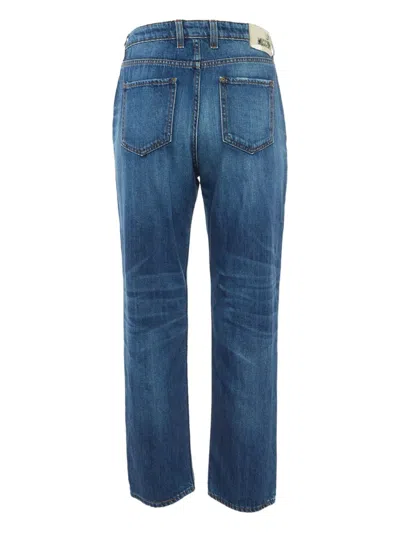 Pre-owned Love Moschino  Distressed Jeans