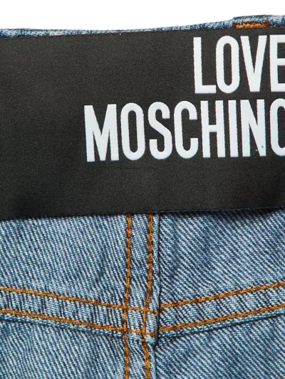 Pre-owned Love Moschino  Distressed Jeans