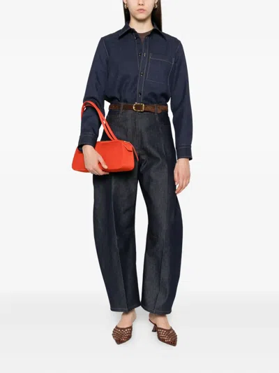 Mark Kenly Domino Tan Dart-detailing Jeans