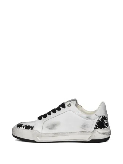 Zadig & Voltaire Fly Wings Sneakers In White