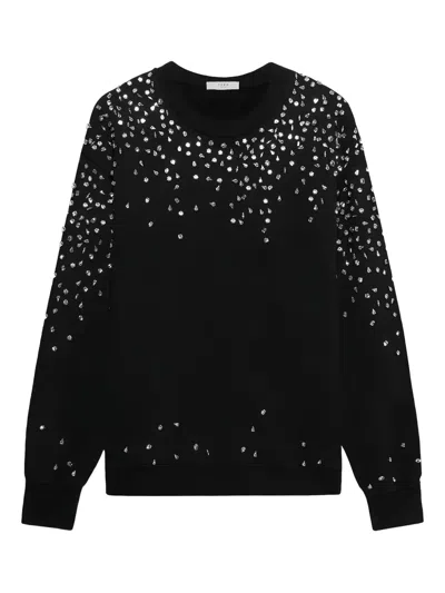 1989 Studio Crystal Embellished Sweatshirt In Black