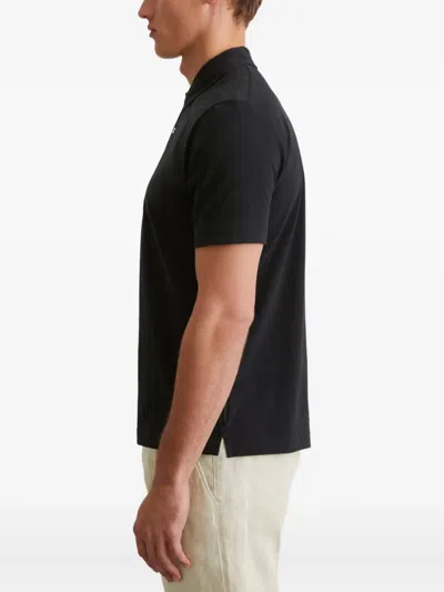 Marc O'polo Cotton Polo Shirt In Black