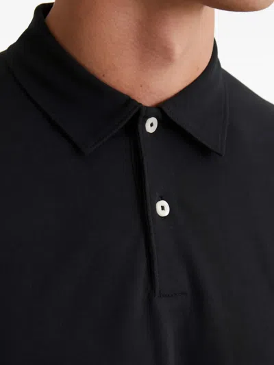 Marc O'polo Cotton Polo Shirt In Black