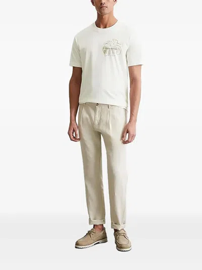 Marc O'polo Leaf-printt-shirt In White