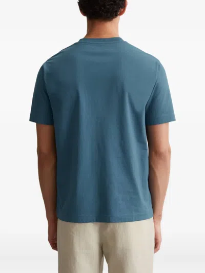 Marc O'polo Leaf-print T-shirt In Green