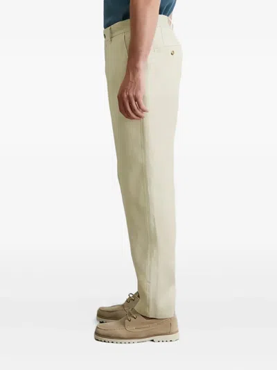 Marc O'polo Linen Chinos In Neutral