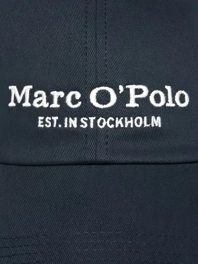 Marc O'polo Logo-embroidered Cap In Green