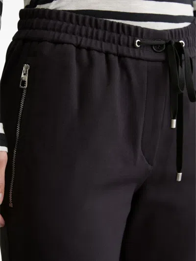 Marc O'polo Drawstring-waist Trousers In Black