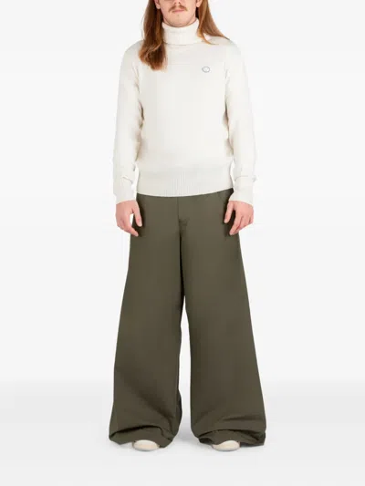 Société Anonyme Roll-neck Logo Sweater In Neutral