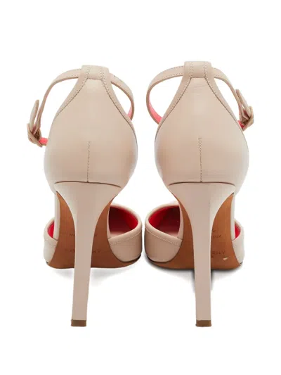 Pre-owned Givenchy 110mm Leather Ankle-strap Pumps