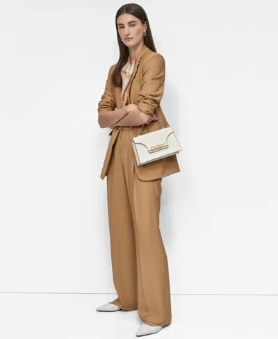 Dkny Women's Notched Collar One-button Blazer