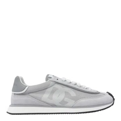 Dolce & Gabbana Low Sneaker In Gray