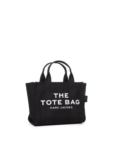 Marc Jacobs The Small Tote Bag Canvas In Black