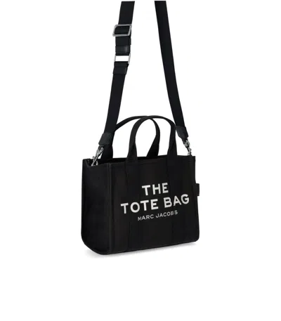 Marc Jacobs The Small Tote Bag Canvas In Black