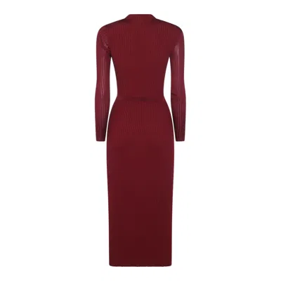 Self-portrait Midi Dress With Cut-out