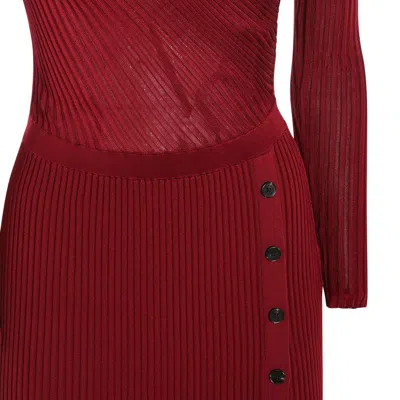 Self-portrait Midi Dress With Cut-out