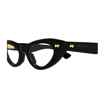 Bottega Veneta 1e4l4id0a Glasses In Black