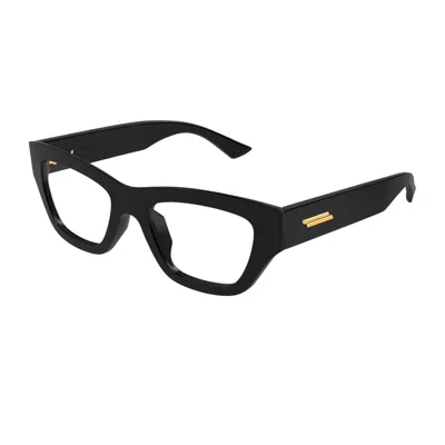 Bottega Veneta Bv1360o Linea Ribbon Eyeglasses In Black