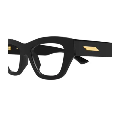 Bottega Veneta Bv1360o Linea Ribbon Eyeglasses In Black