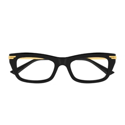 Bottega Veneta Bv1371o Linea Ribbon 002 Havana Gold Glasses