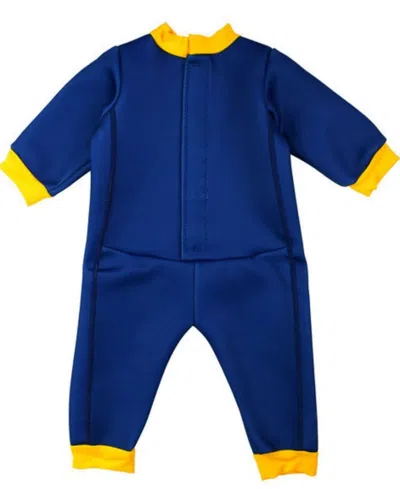 Splash About Baby Boys And Girls Warm In One Wetsuit In Blue