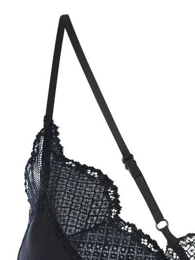 Zadig And Voltaire Silk Top In Black