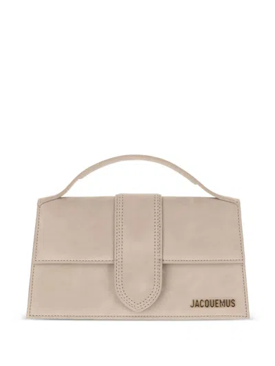 Jacquemus Handle Strap Shoulder Bag In Neutral
