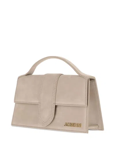 Jacquemus Handle Strap Shoulder Bag In Neutral