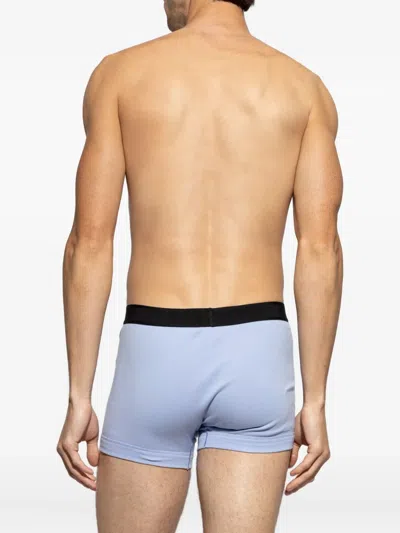 Tom Ford Branded-waistband Boxers In Purple