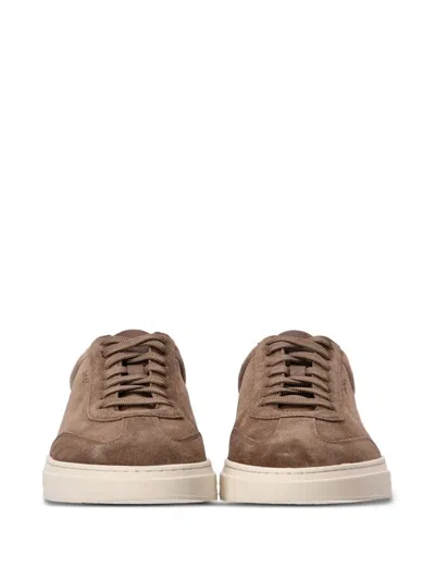 Hugo Boss Boss Kieran Tennis Trainers Beige In Brown