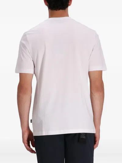 Hugo Boss Logo-print T-shirt In White